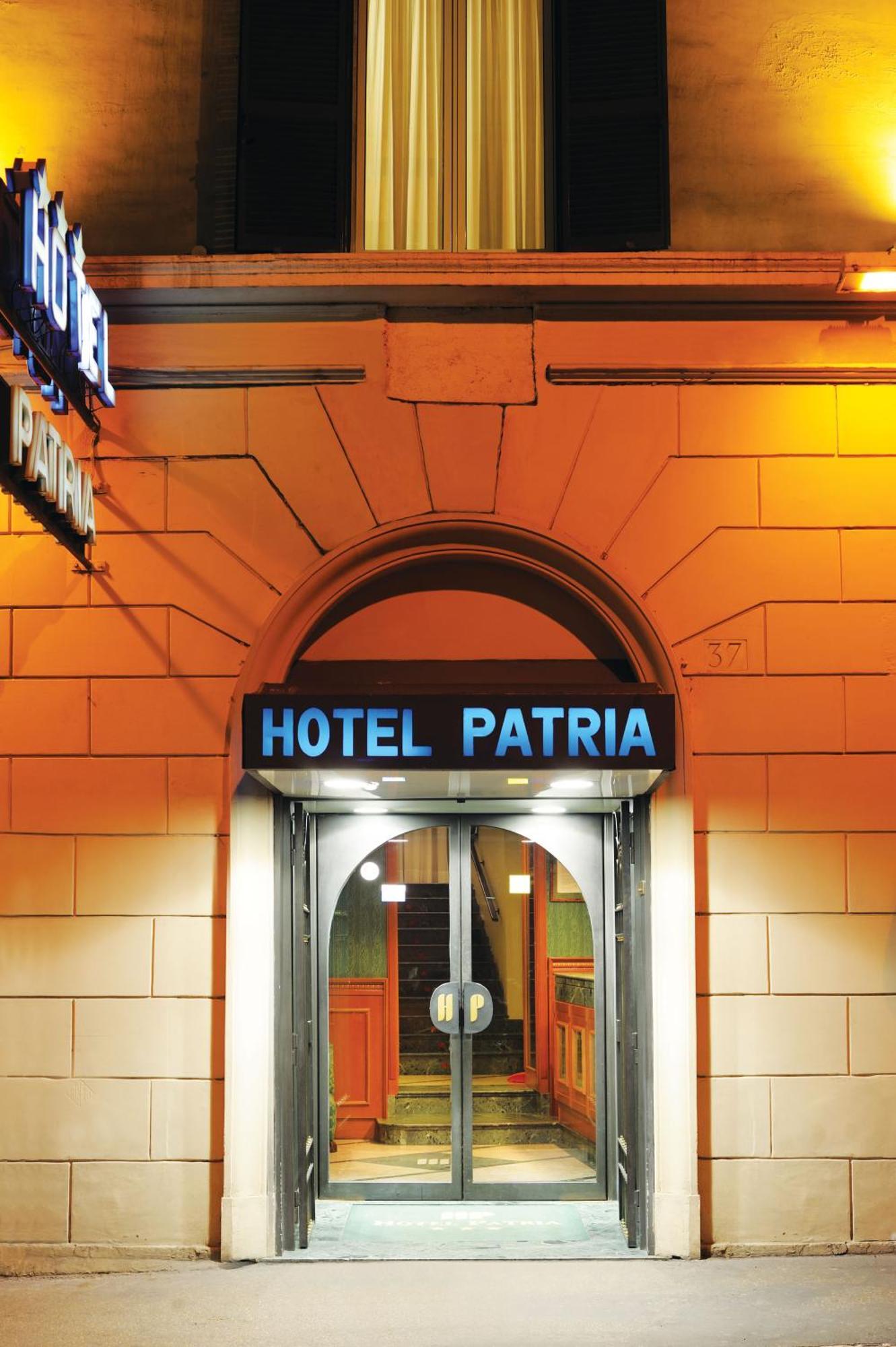 Hotel Patria Róma Kültér fotó