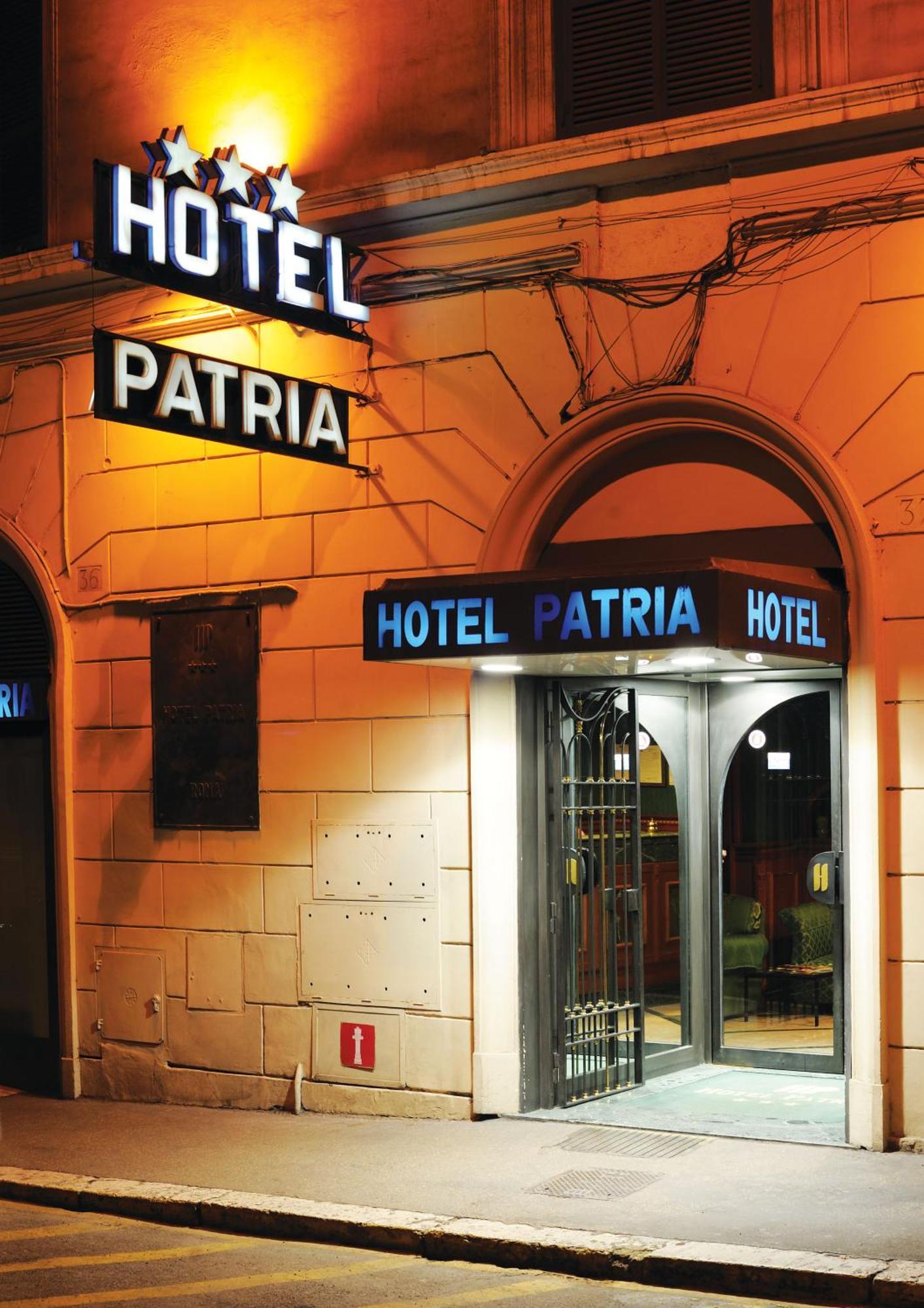 Hotel Patria Róma Kültér fotó