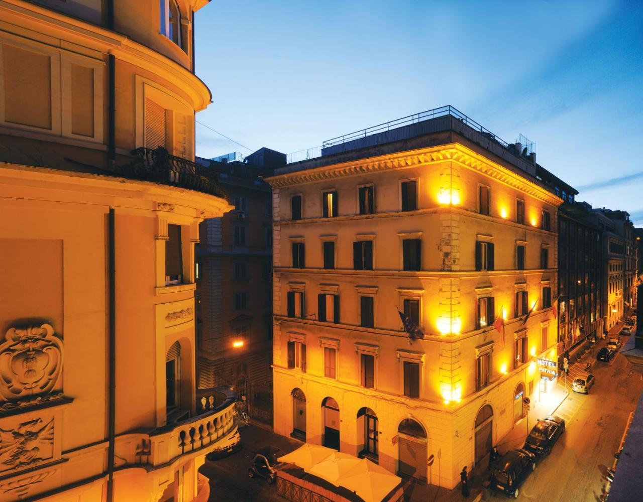Hotel Patria Róma Kültér fotó